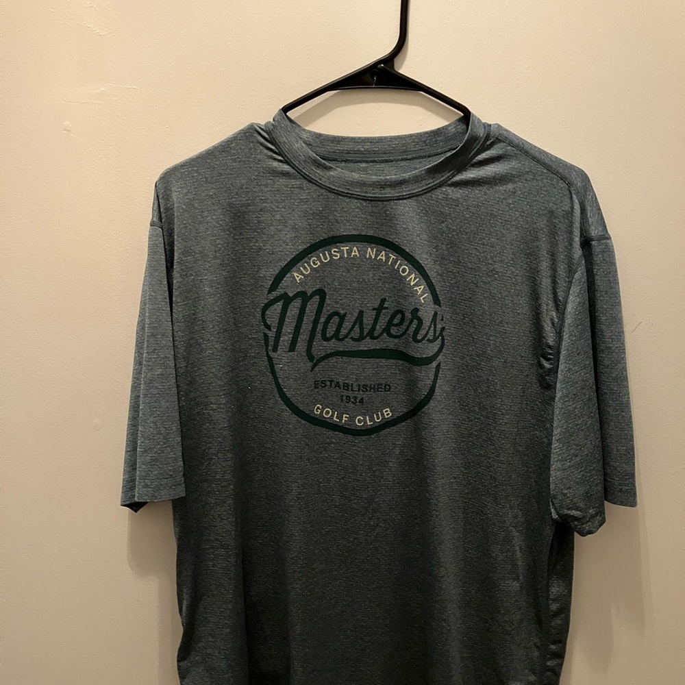 Augusta National Masters Dark Gray Short Sleeve Tee